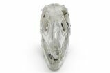 Carved Labradorite Dinosaur Skull #218488-2